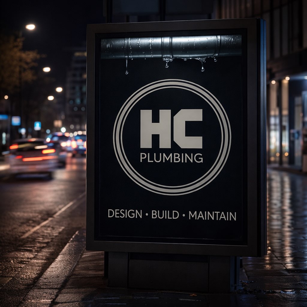 The HC Plumbing team at work